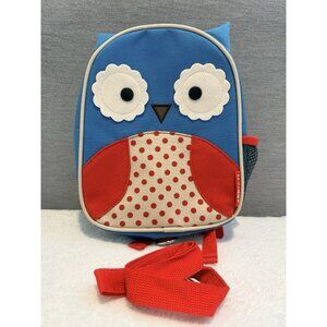 Skip Hop Zoo Kid Otis Owl Backpack Kids Youth Toddler Safety Harness 10x7 Inches